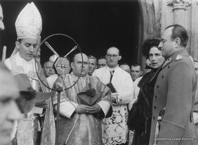 Stepinac kao student u Rimu